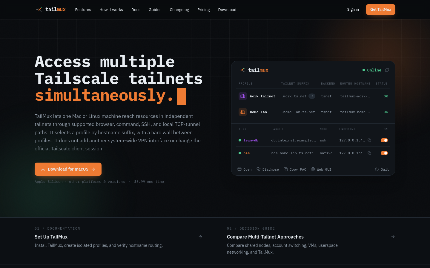 Captured Homepage / Lander