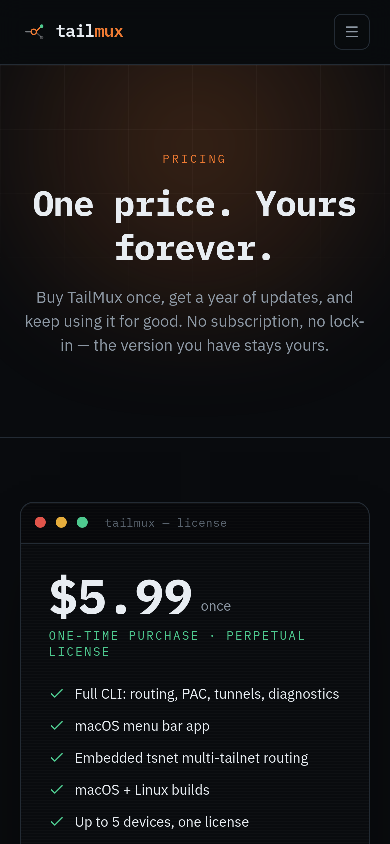 Pricing