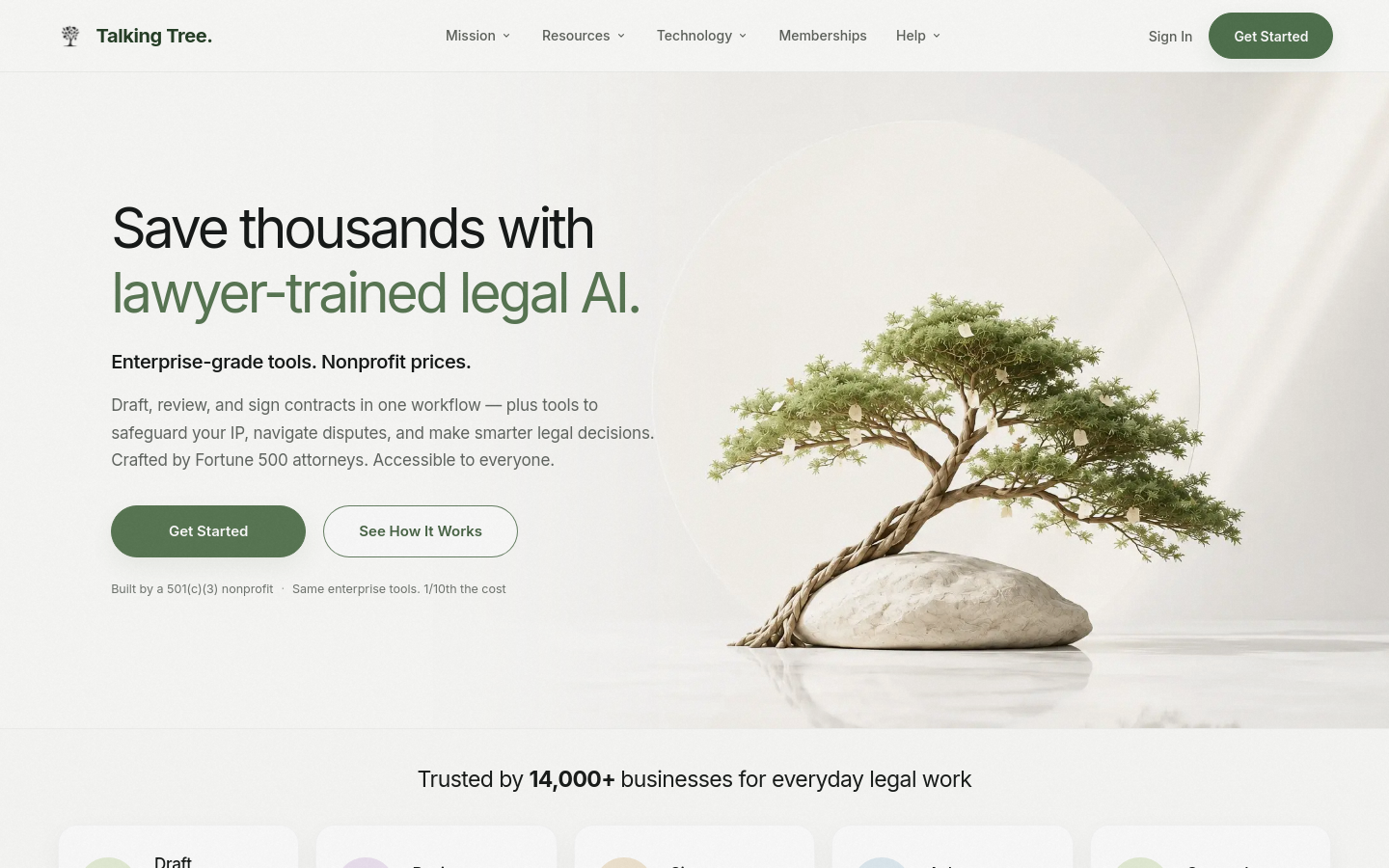 Captured Homepage / Lander