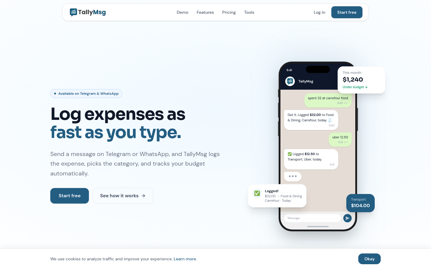 Captured Homepage / Lander
