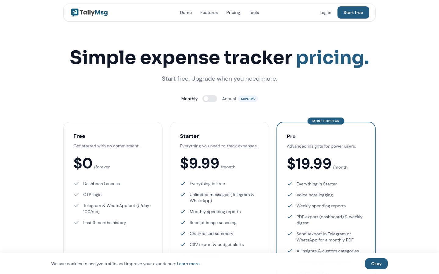 Pricing
