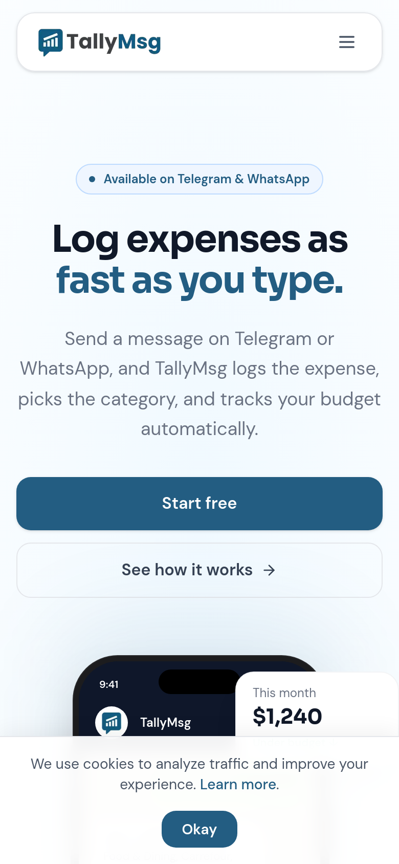 Homepage / Lander