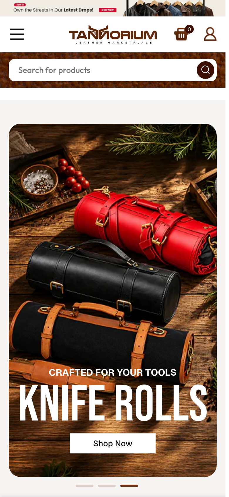Homepage / Lander
