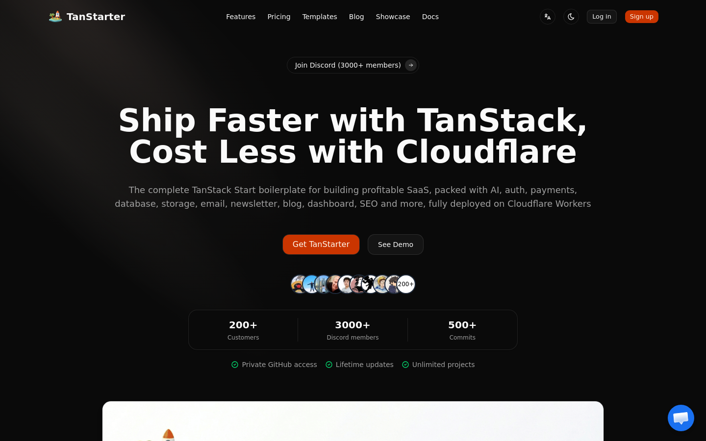 Captured Homepage / Lander