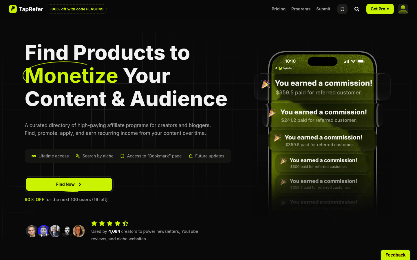 taprefer.com home page