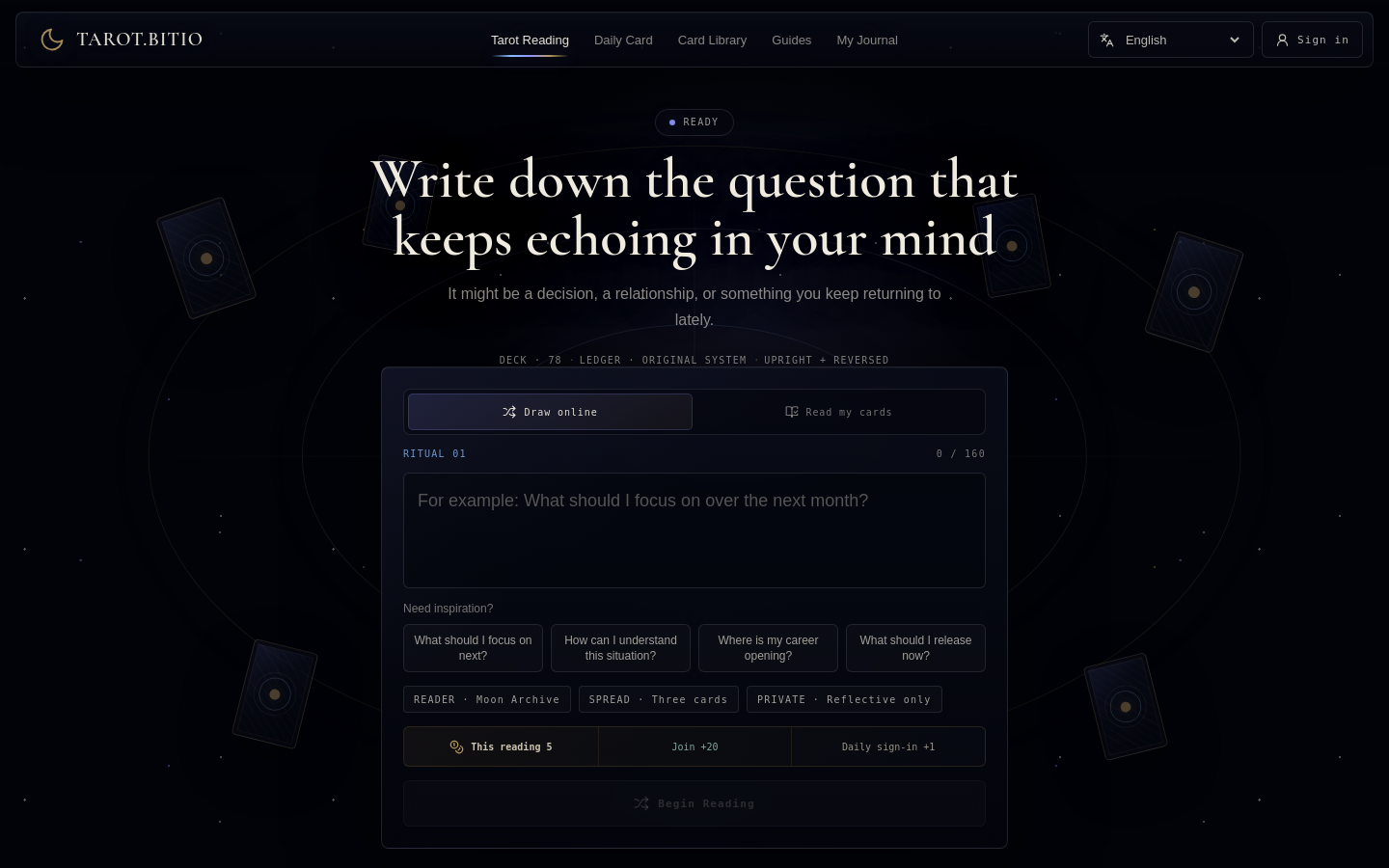 Captured Homepage / Lander