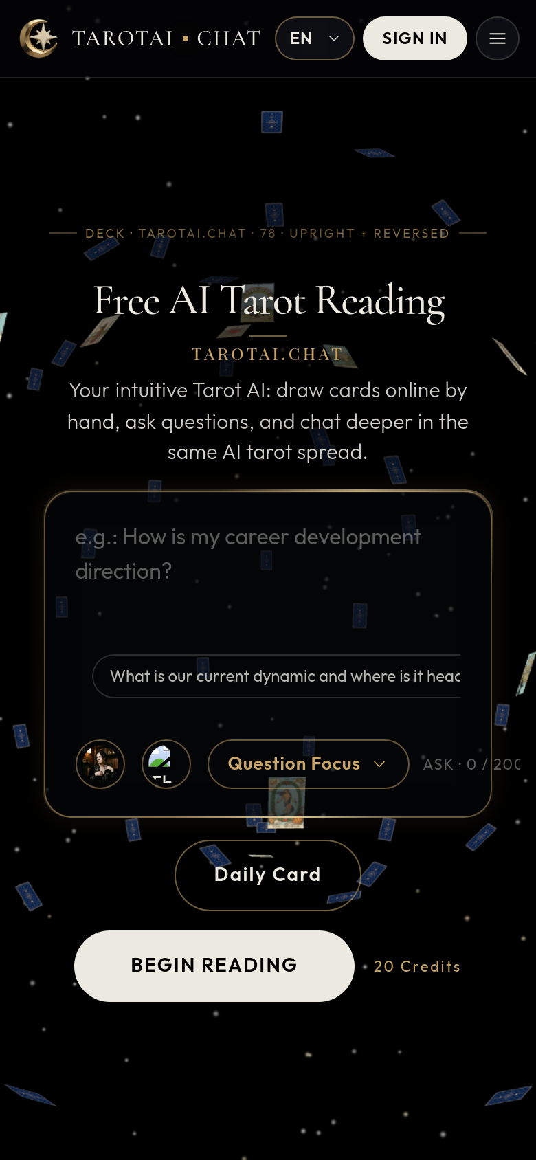 Homepage / Lander