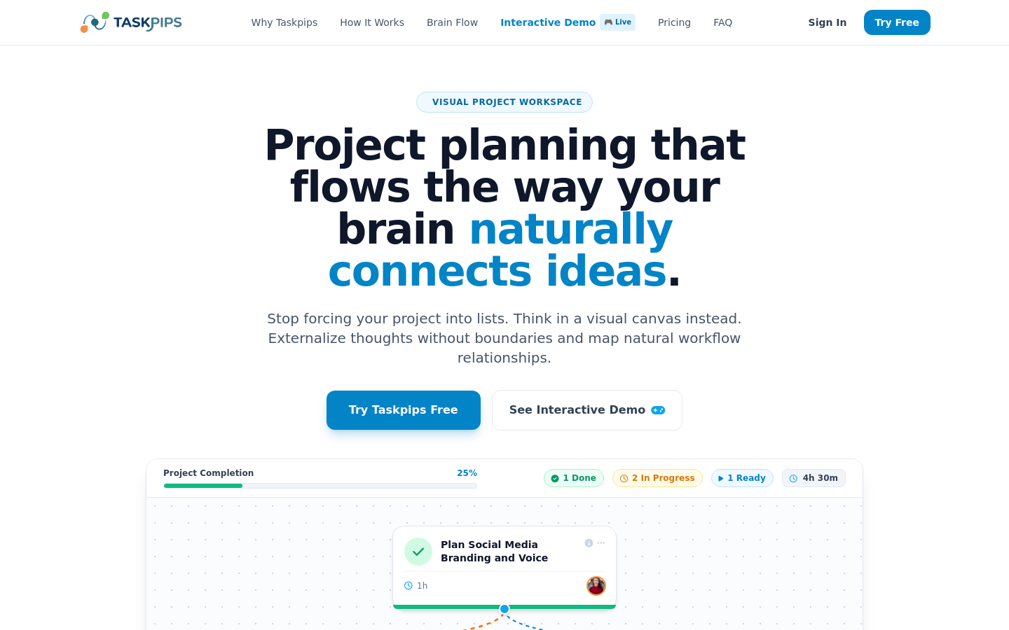 Captured Homepage / Lander
