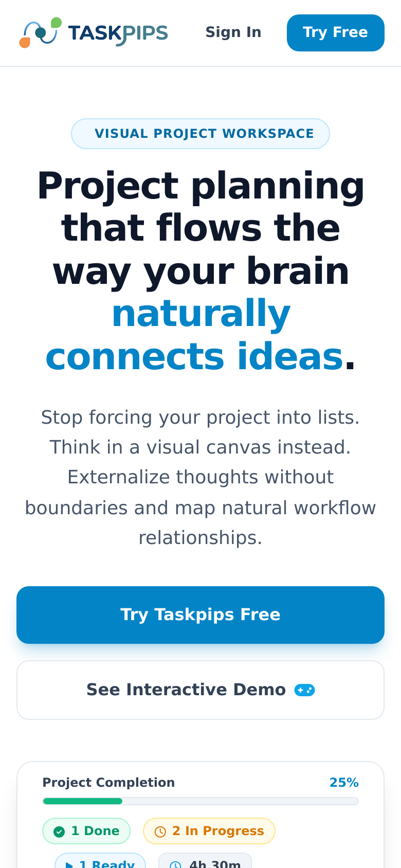 Homepage / Lander