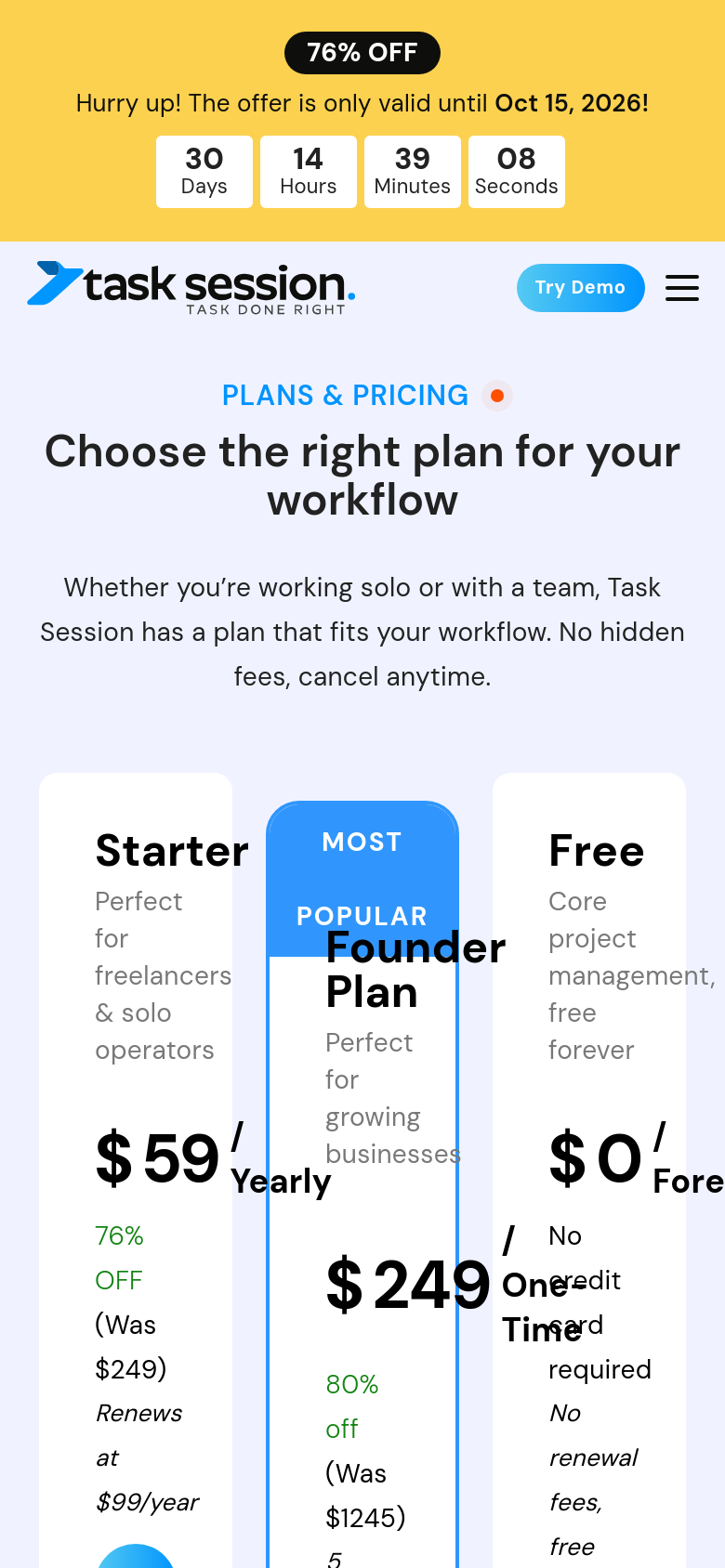 Pricing