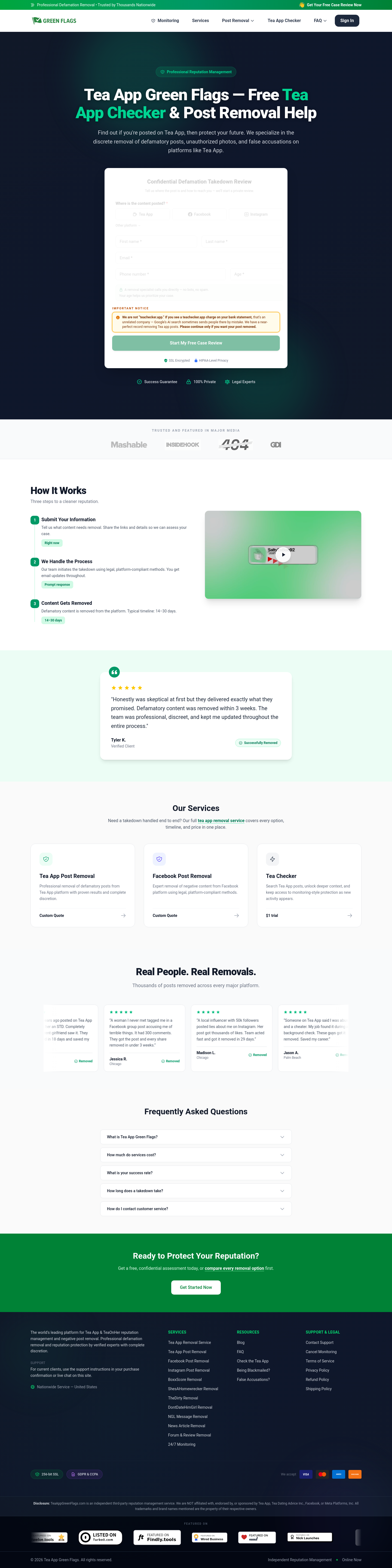 teaappgreenflags.com — 