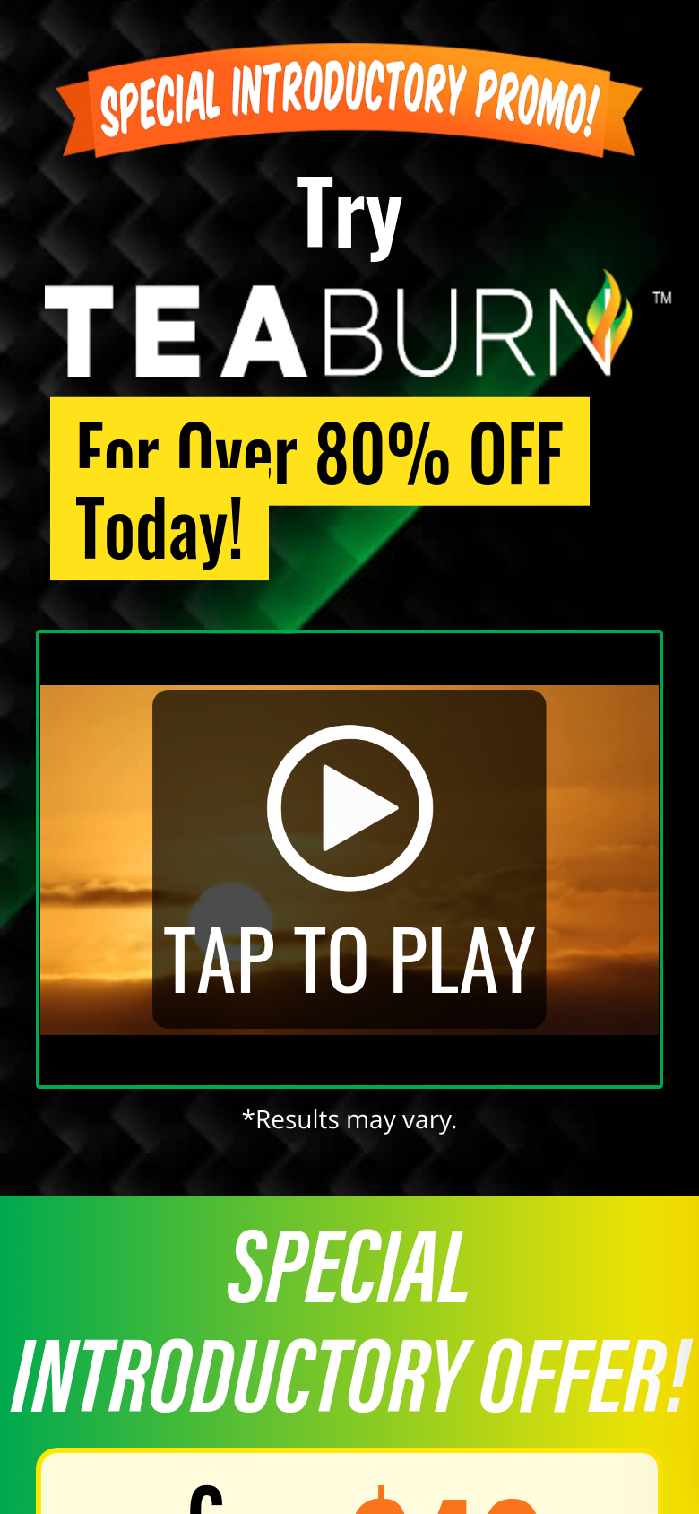 Homepage / Lander