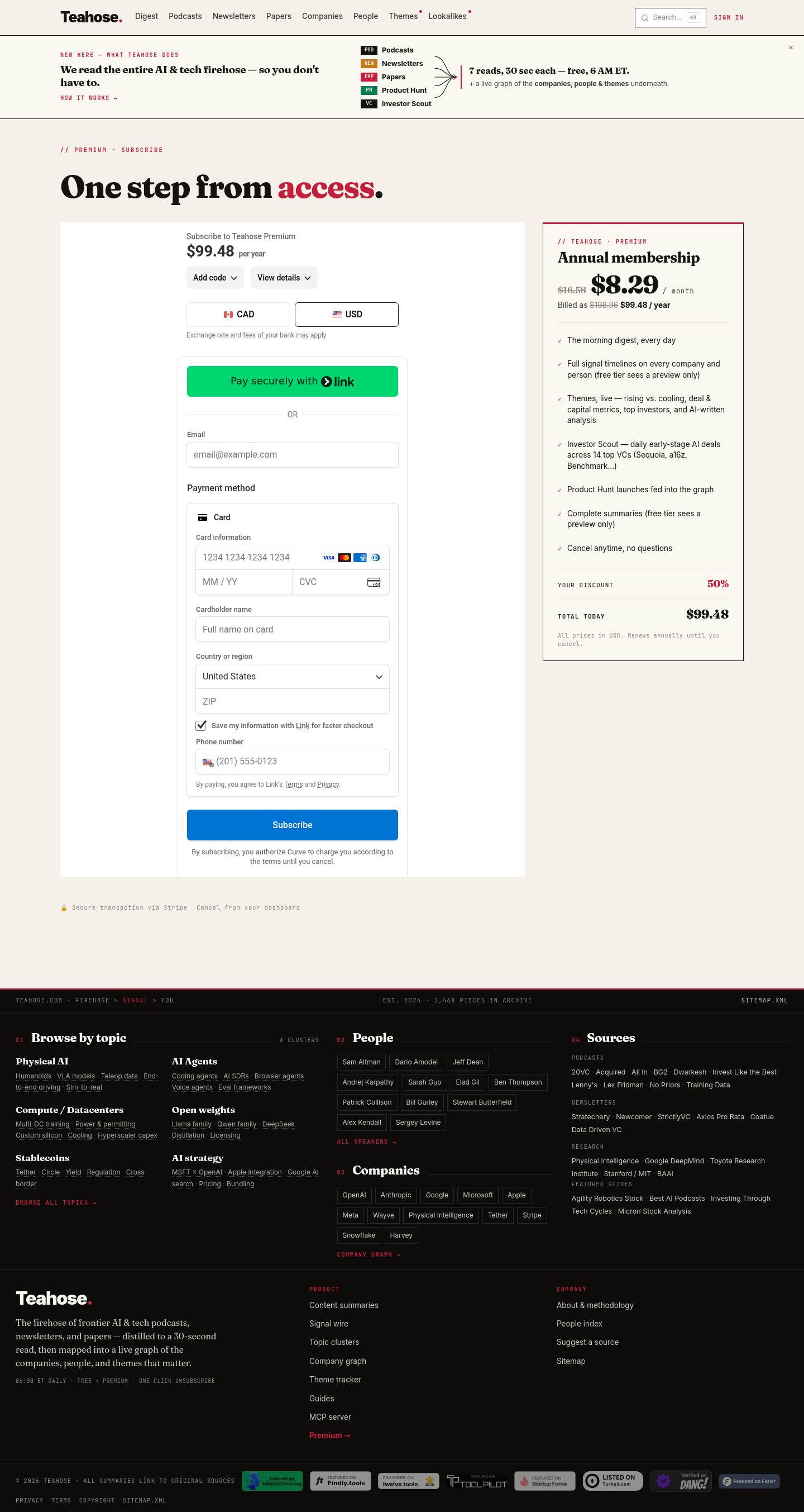 Price anchor element
