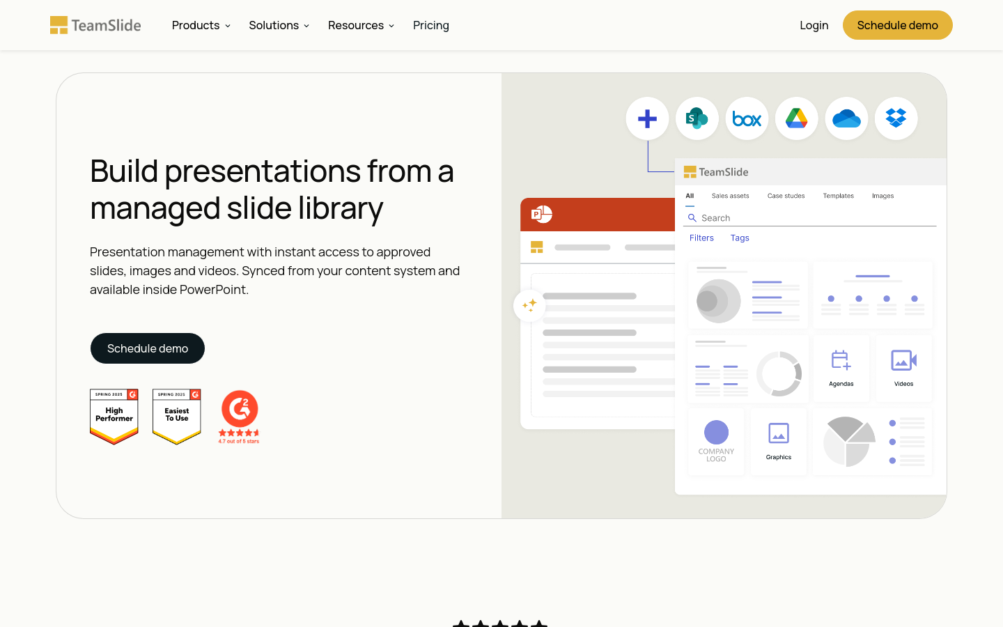 Captured Homepage / Lander