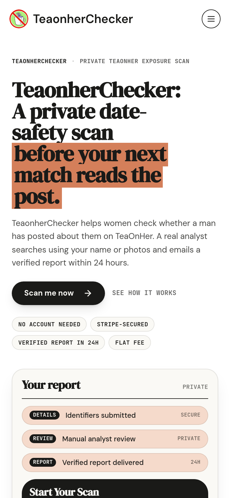 Homepage / Lander