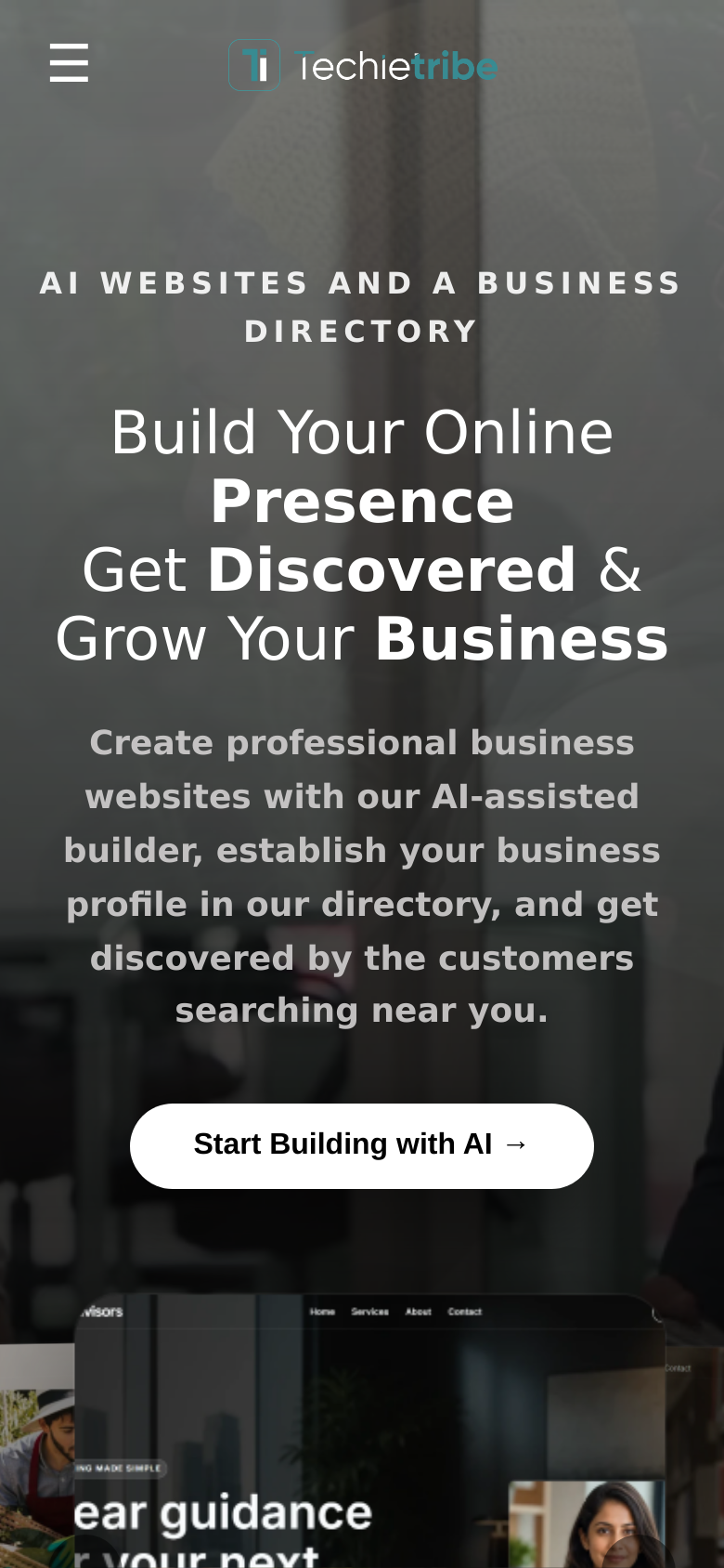 Homepage / Lander