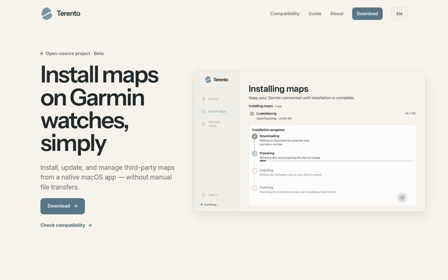 Captured Homepage / Lander