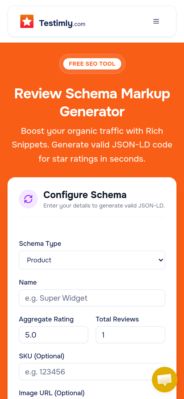 Review Schema Generator
