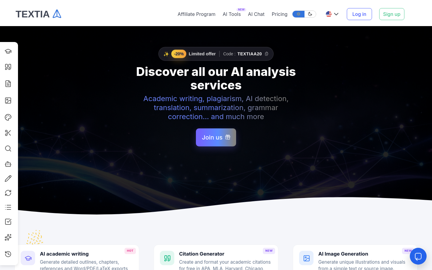 Captured Homepage / Lander