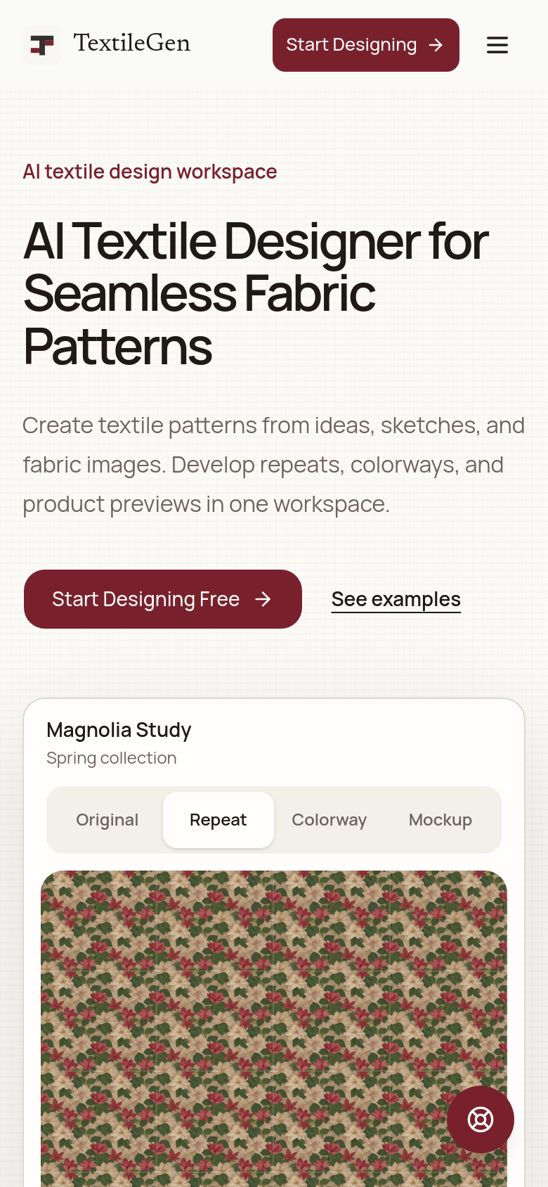 Homepage / Lander