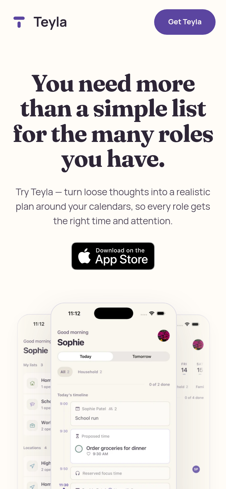 Homepage / Lander