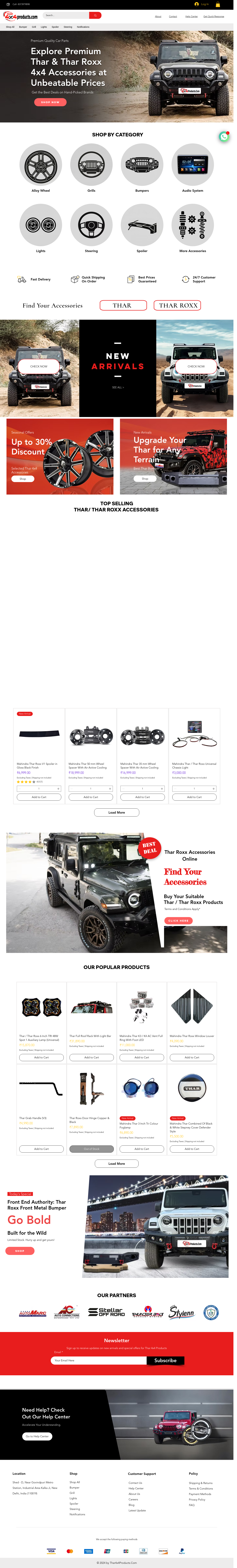 thar4x4products.com — 