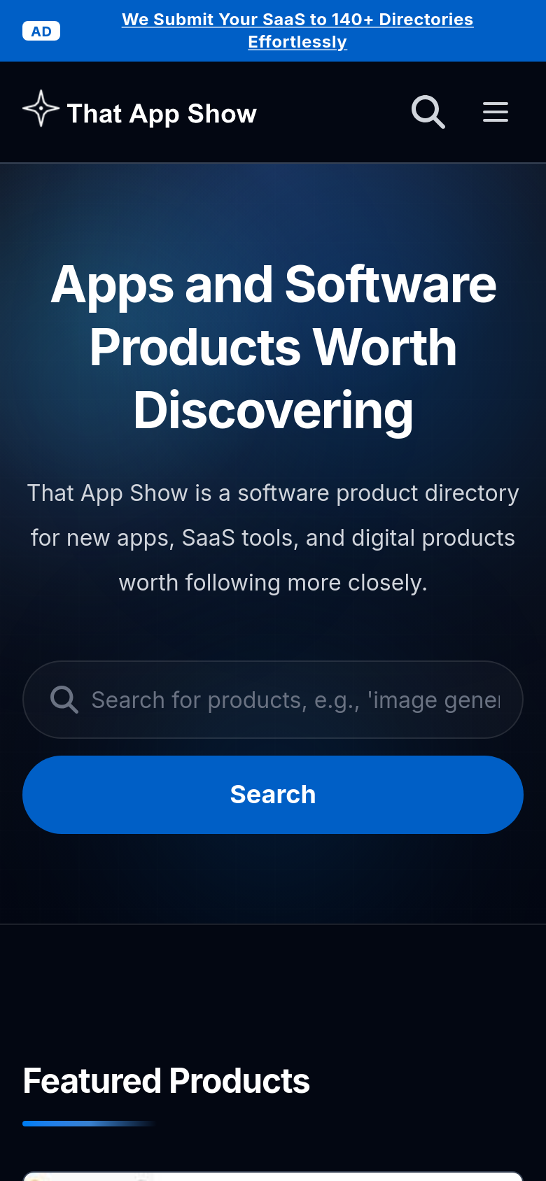 Homepage / Lander