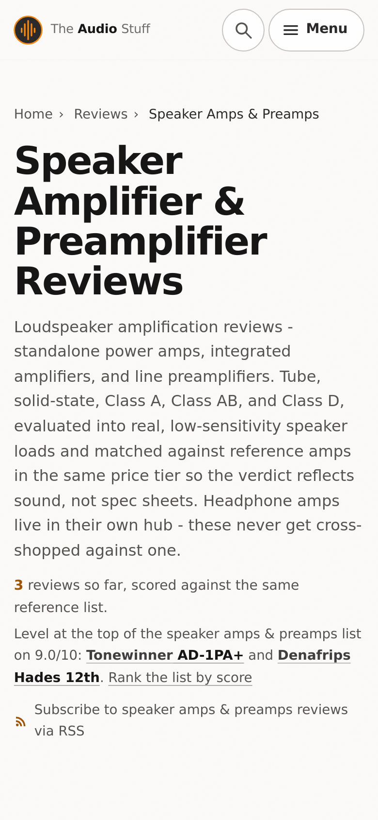 Speaker Amps
