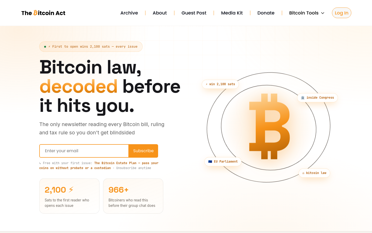 Captured Homepage / Lander