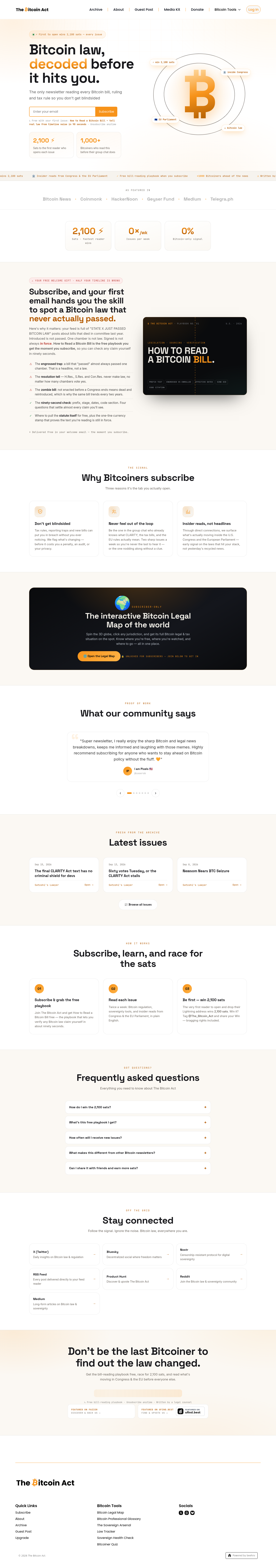 thebitcoinact.xyz — 