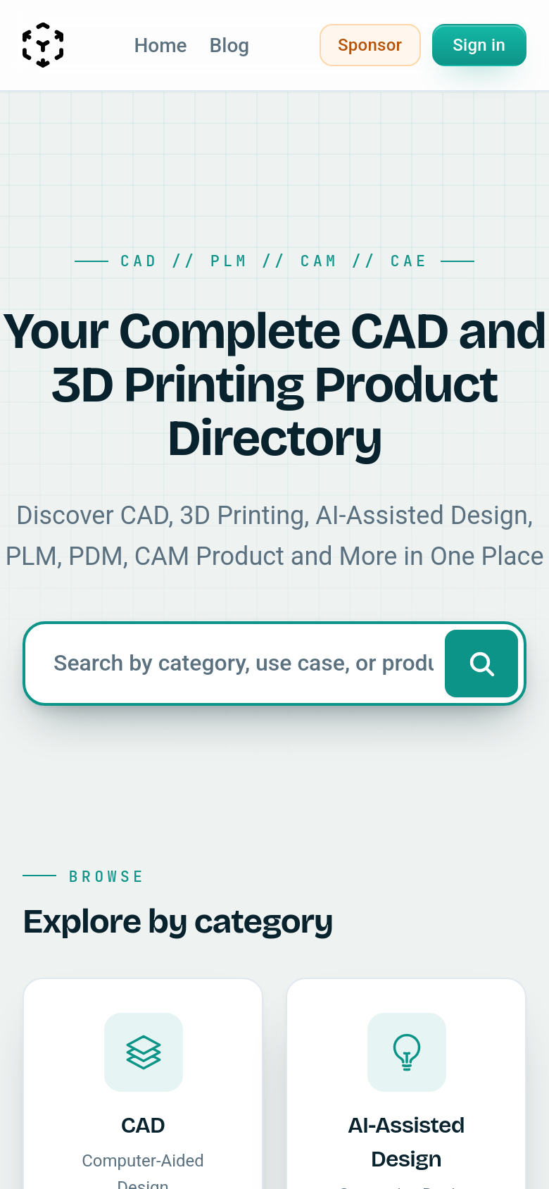 Homepage / Lander