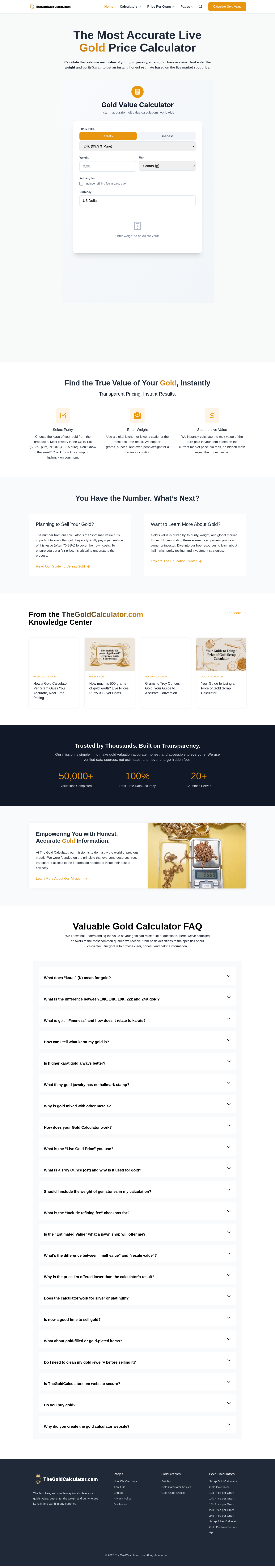 thegoldcalculator.com — 
