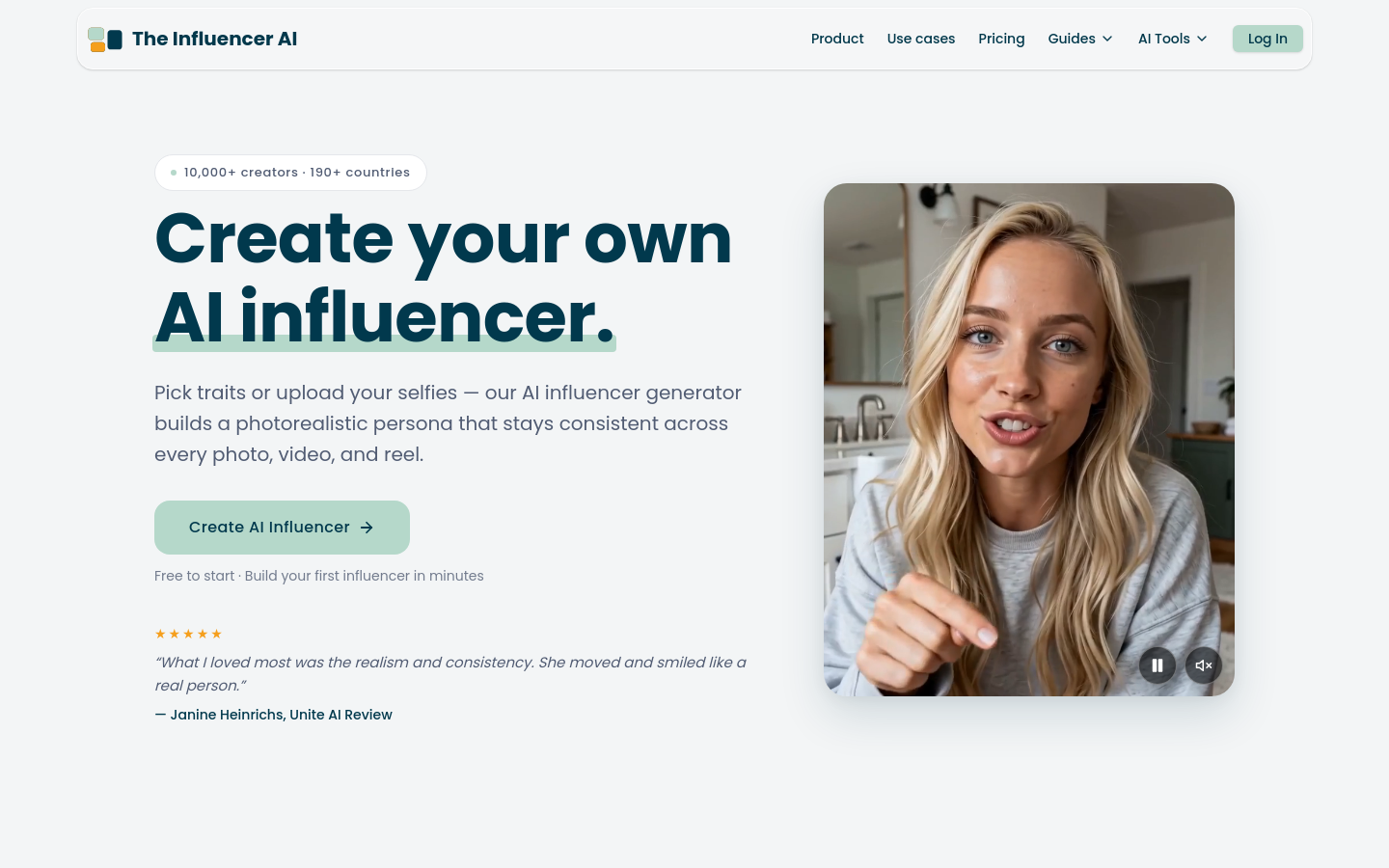 Captured Homepage / Lander