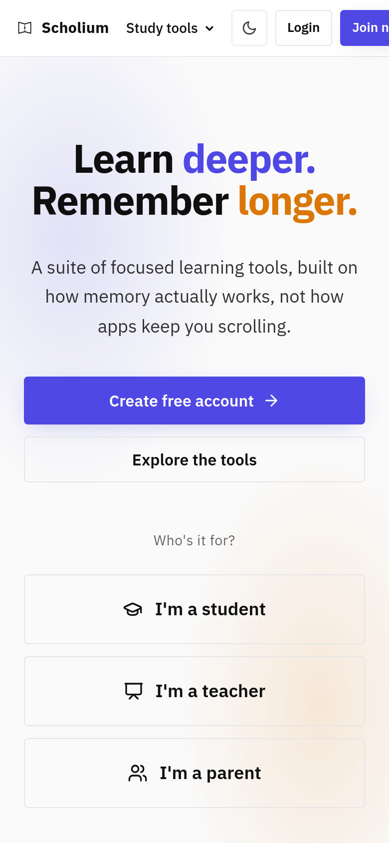 Homepage / Lander