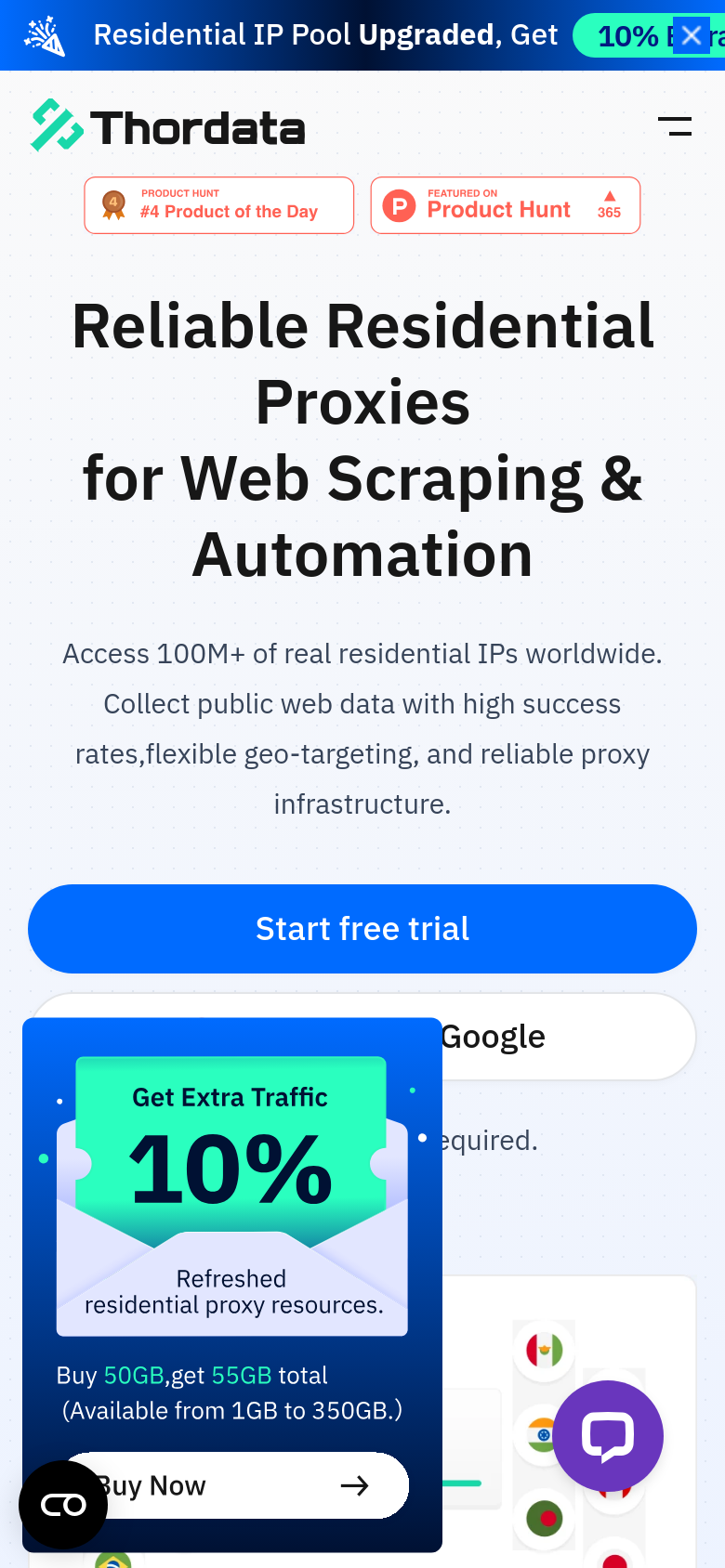 Homepage / Lander