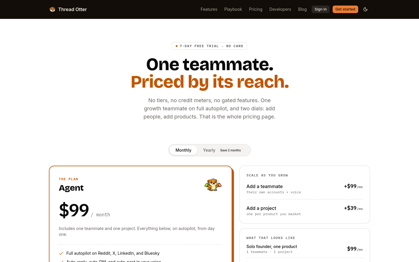 Pricing