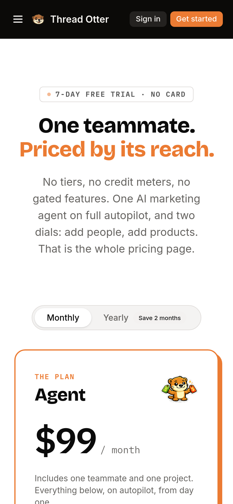 Pricing