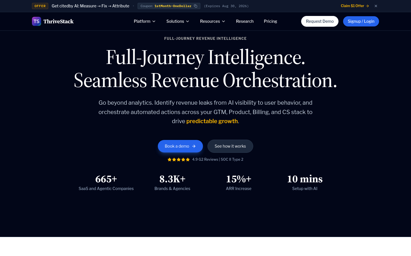 Captured Homepage / Lander