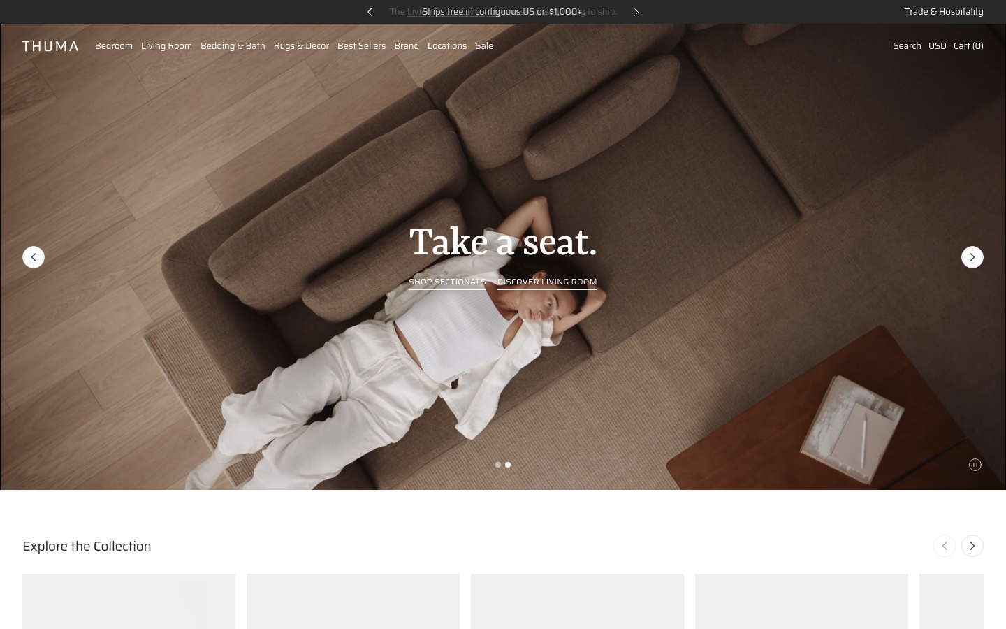 Captured Homepage / Lander