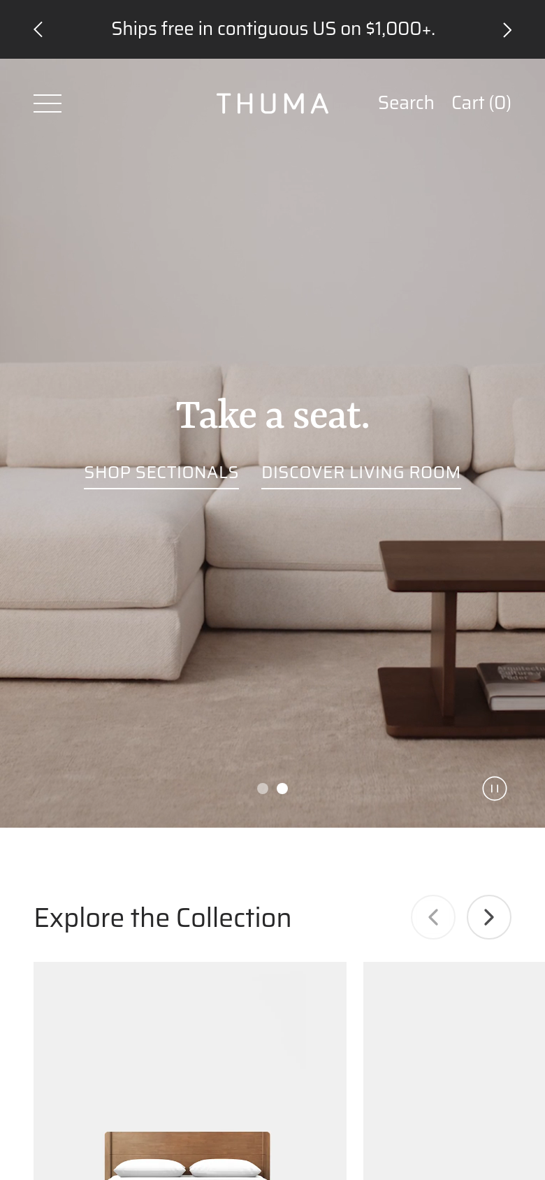 Homepage / Lander