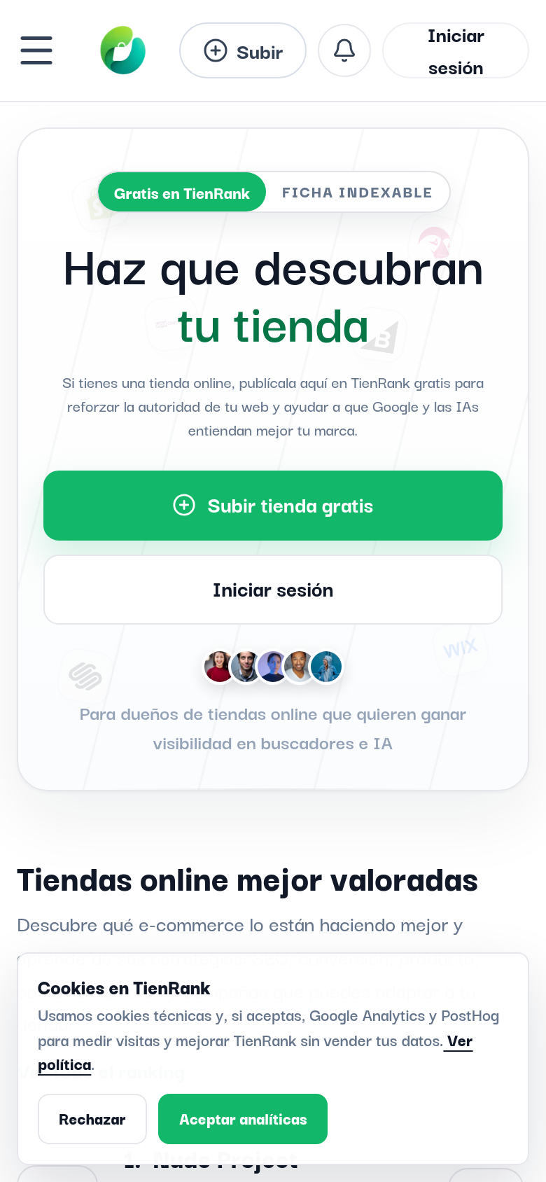 Homepage / Lander