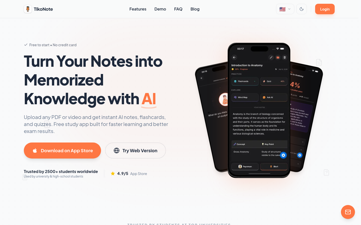 Captured Homepage / Lander