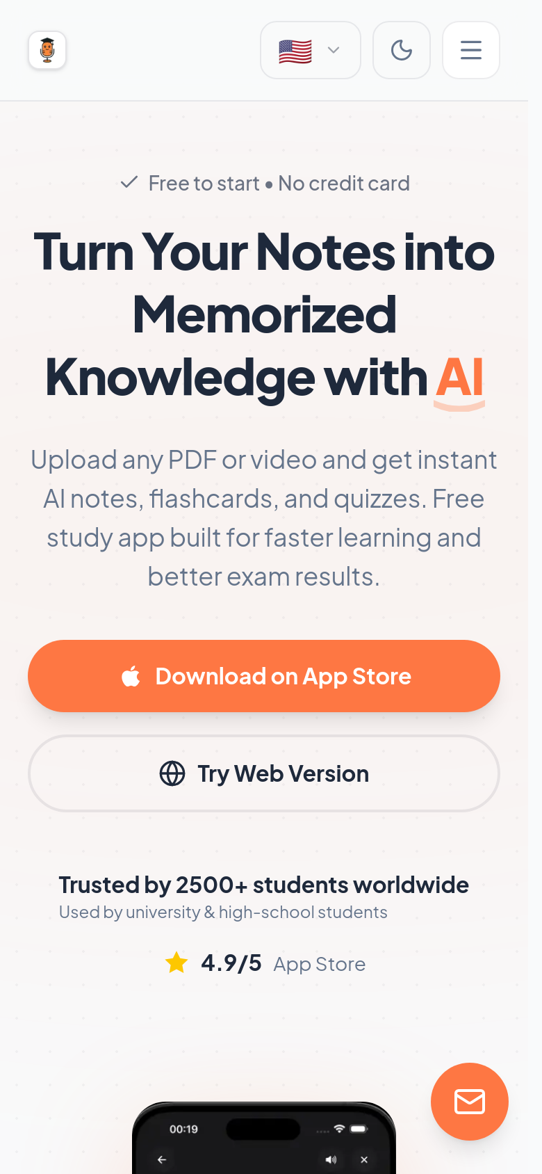Homepage / Lander
