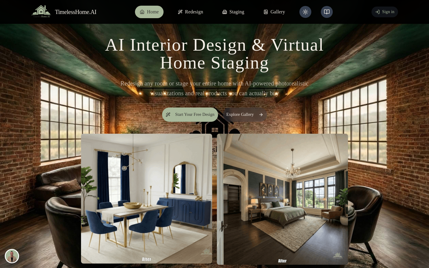 Captured Homepage / Lander