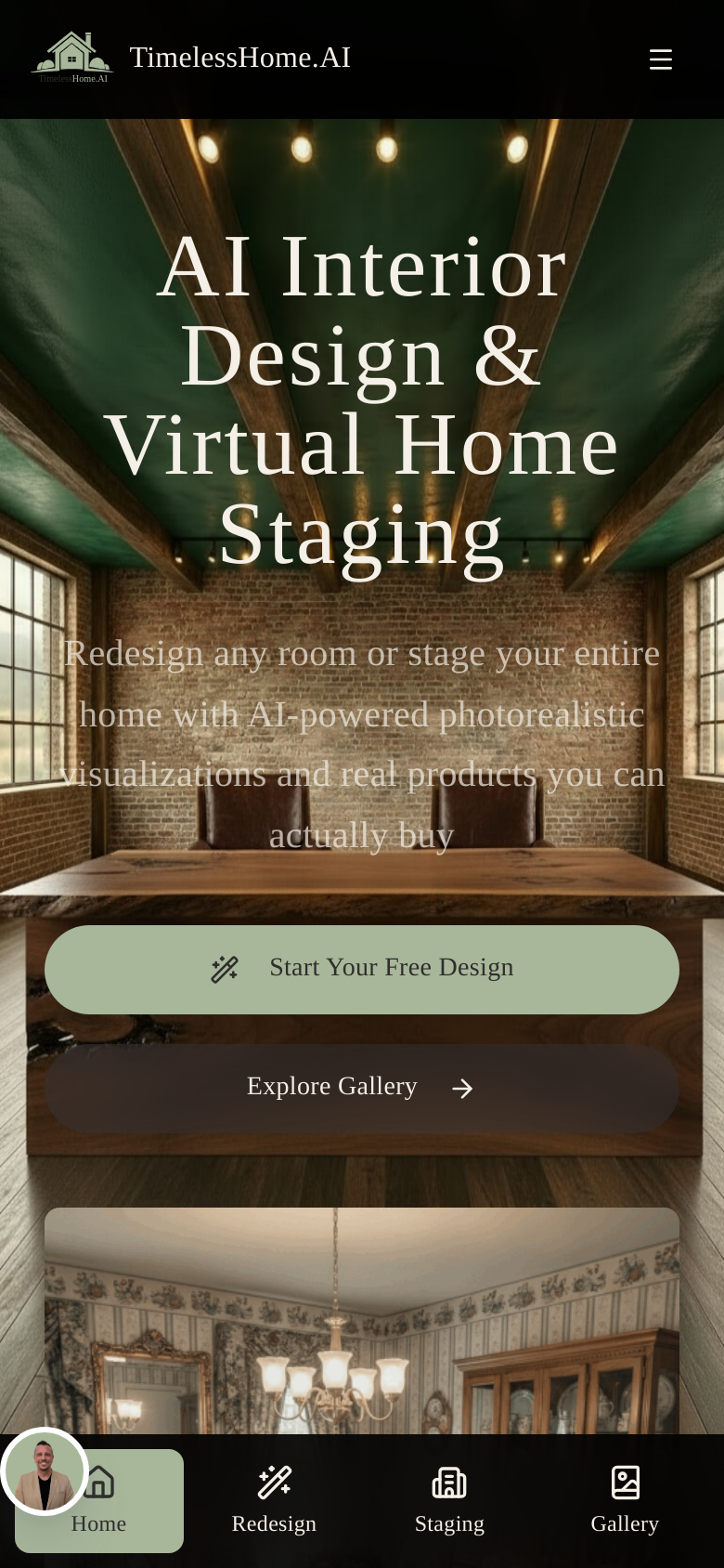 Homepage / Lander