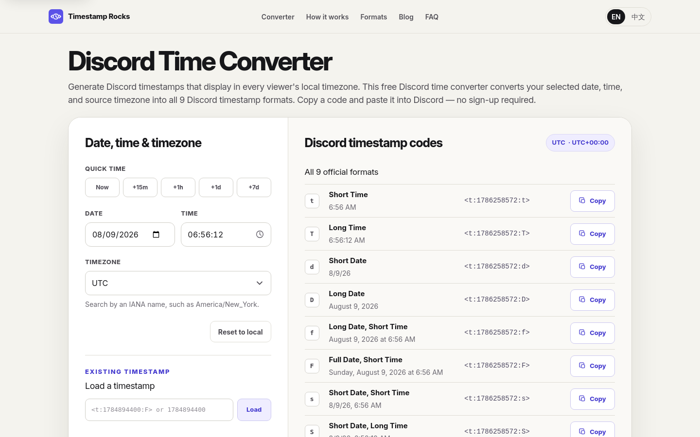 Captured Homepage / Lander