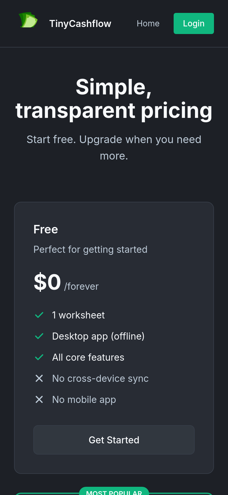 Pricing