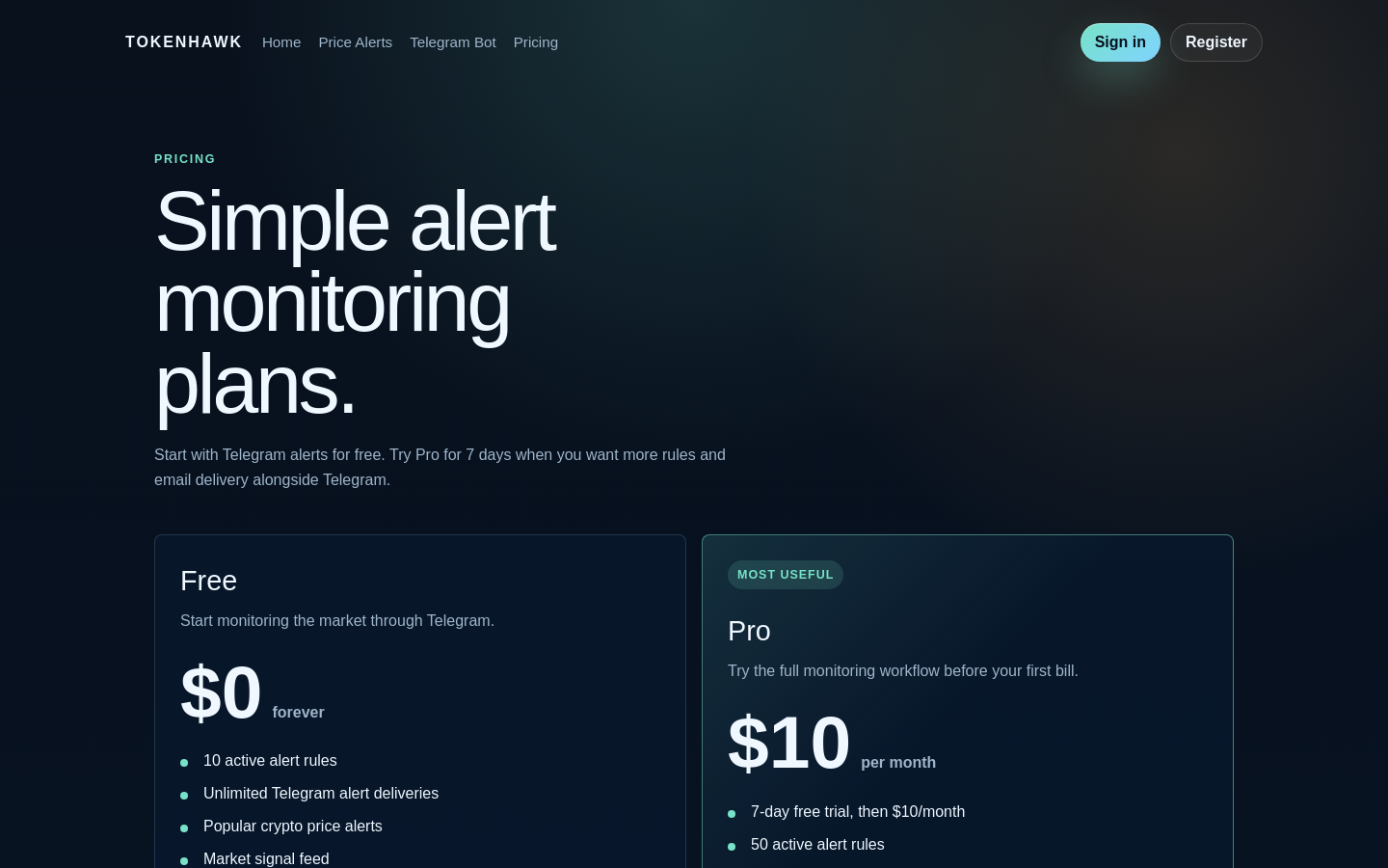 Pricing