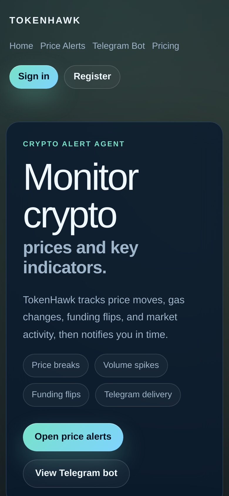 Homepage / Lander