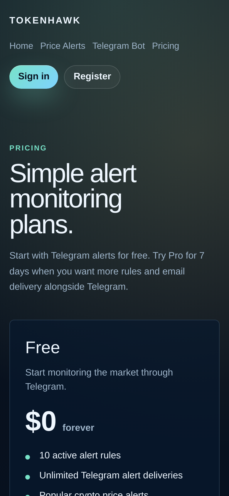 Pricing